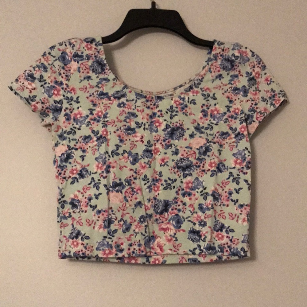 Floral Crop Top